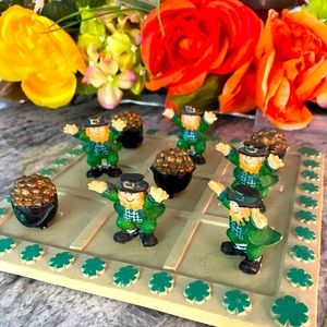☘️ Vintage Leprechaun Tic Tac Toe!☘️